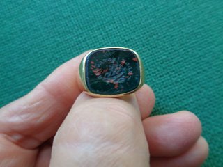 Anello antico oro 18k