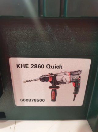 Taladro Metabo KHE 2860 Quick Con Caja Nuevo