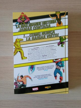 HISTORIA DEL UNIVERSO MARVEL (EDICION DE LUJO)