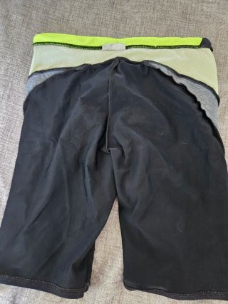 Bañador Natación Nabaiji Negro y Verde