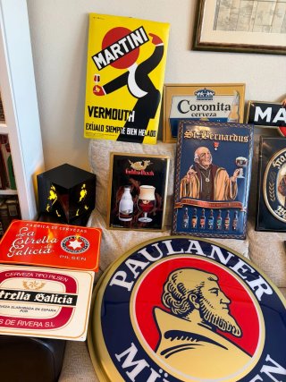 Colección Carteles Publicitarios Cerveza y Vermut