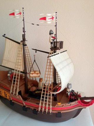 Galeón Templario Playmobil
