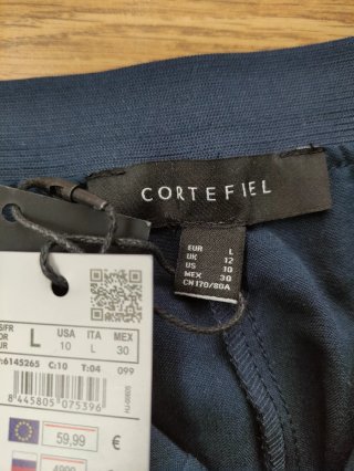 Pantalón Cortefiel azul talla L