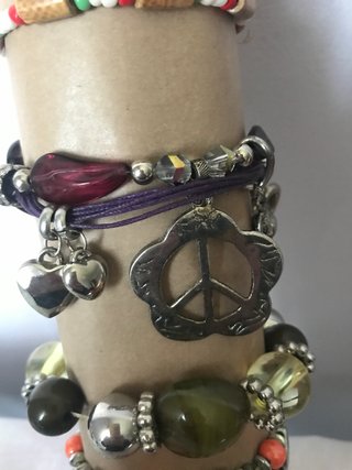 Pulseras Vintage Elásticas
