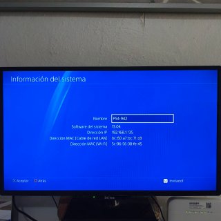PS4 Slim 500GB + 2 Juegos + Cables + Mando