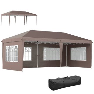 Carpa Plegable 6x3m con 4 Laterales
