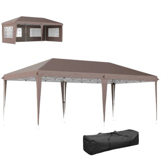 Carpa Plegable 6x3m con 4 Laterales