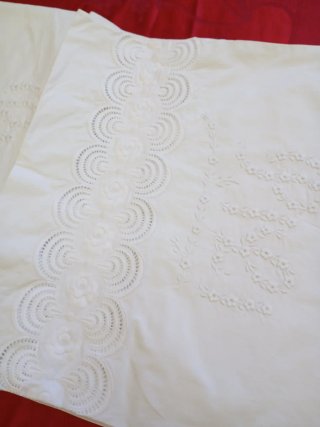 Juego de cama bordado para cama de 150