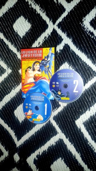 LA LIGA  DE  LA JUSTICIA  DVD COLECCIÓN  COMPLETA