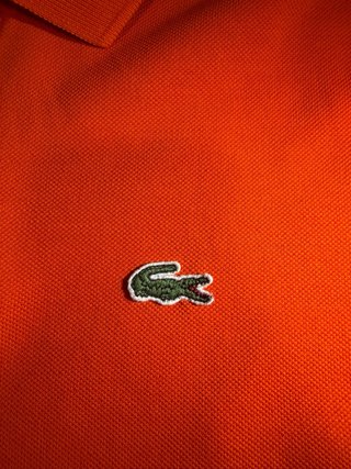 Polo Lacoste Arancione Taglia 6 / XL