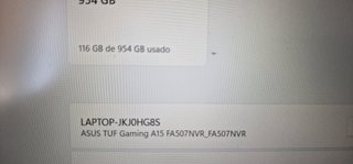 Portátil Gaming Asus