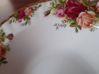 4 platos soperos Royal Albert Old Country Roses