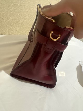Bolso Lauren Ralph Lauren Piel Cocodrilo Morado