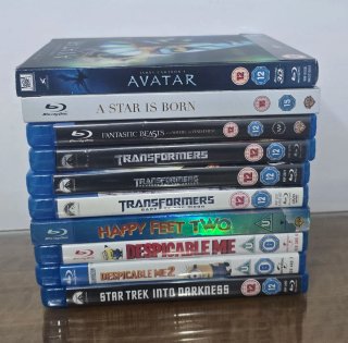 Lote 21 Blu-ray originales con audio en español