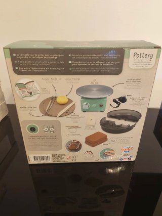 Torno de alfarero Buki Professional + 5kg arcilla