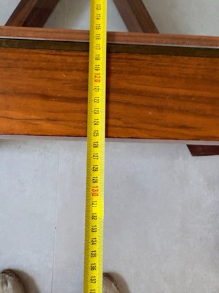 Mesa de centro madera y cristal