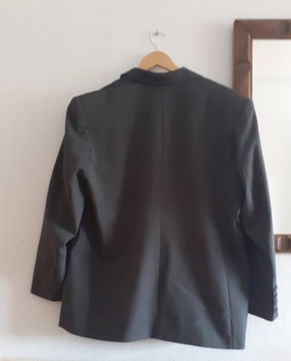 Blazer gris forrada