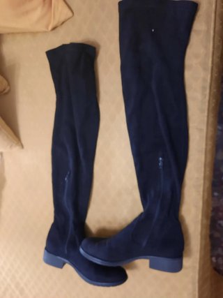 Botas altas negras talla 37