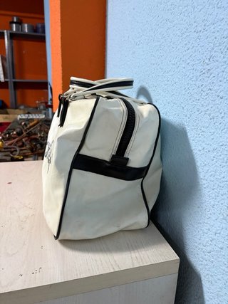 Bolsa Deporte Adidas Blanca Vintage