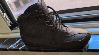 Botas de Moto Cuero Marrón Talla 39