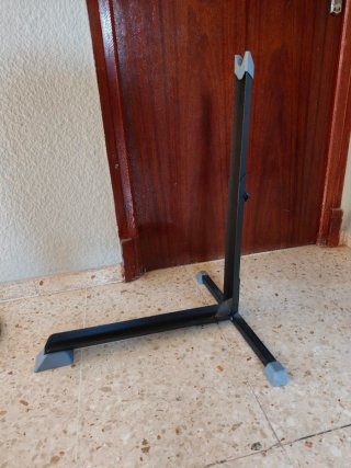 Soporte Bicicleta Vertical Negro