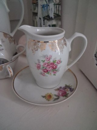 Juego de café Santa Clara Vigo antiguo