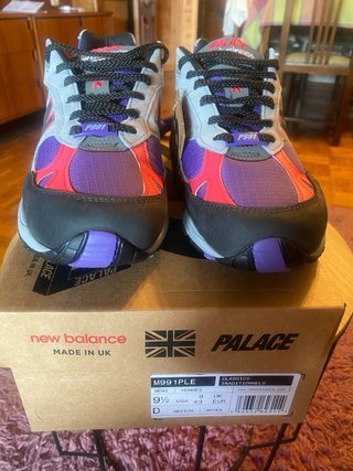 Zapatillas New Balance x Palace 991