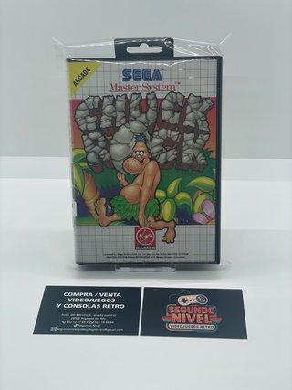 Chuck Rock Master System Sega Arcade