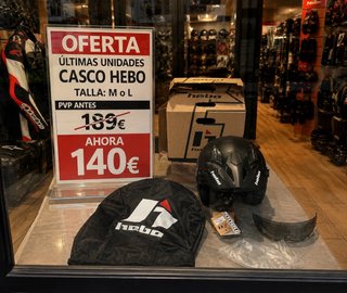 Casco HEBO Talla M/L Oferta Últimas Unidades