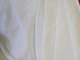 Juego de cama bordado a mano sin iniciales