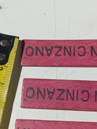 Fichas de madera Un Cinzano