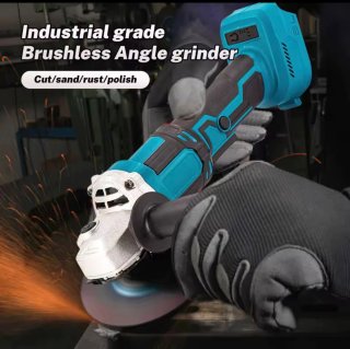 Amoladora Radial con 2 Baterías y Cargador