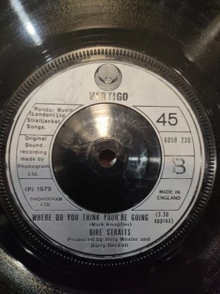 Vinilo Dire Straits single lady writer