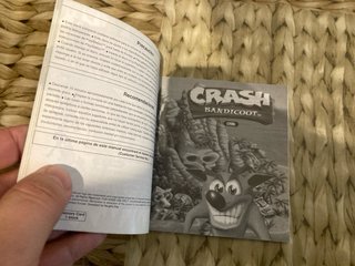 🇪🇺 🇪🇸 Manual Crash Bandicoot PlayStation PSX