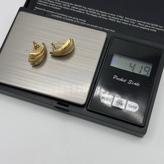 Pendientes de oro 18kt