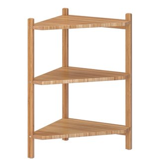 Estanterías de esquina de bambú Ikea