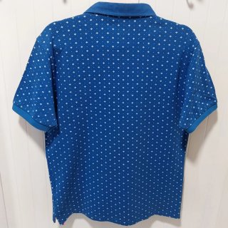 Polo T&K Classic Knits Azul Talla L