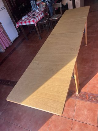 Mesas plegables de madera