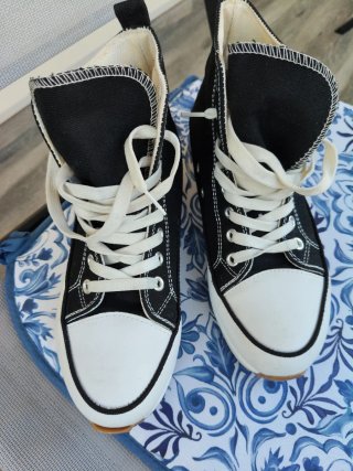 Deportivas negras Converse Talla 39
