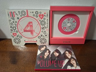 Álbum Volume Up de 4MINUTE, su tercer mini álbum.