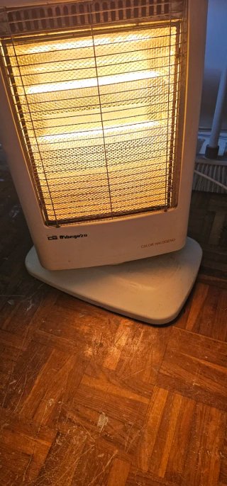 Estufa Orbegozo Calor Halógeno Beige