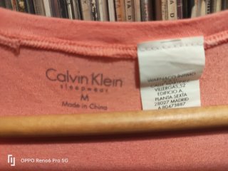 Pijama Verano Calvin Klein Talla M