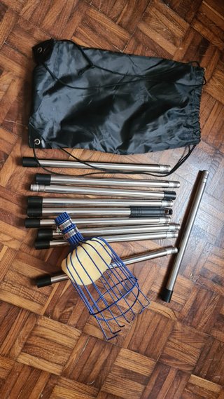 Recolector de frutas extensible 4m