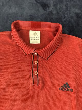 Polo Adidas Vintage Deportivo Talla L