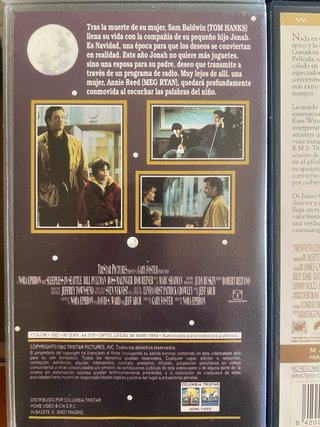 Lote 6 Películas VHS (V.O. Subtitulada)