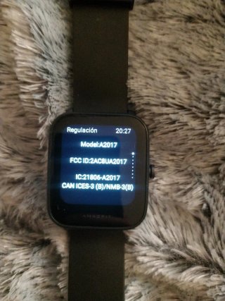 Reloj Inteligente Amazfit bip Negro