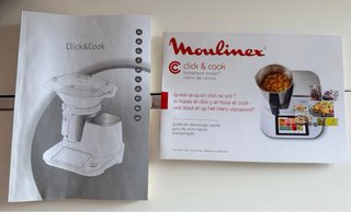 Robot Cocina Moulinex Click & Cook + accesorios