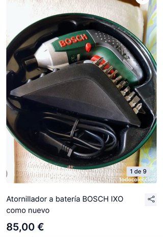 Destornillador Eléctrico Bosch
