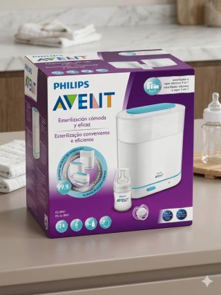 Esterilizador Eléctrico Philips Avent 3 en 1