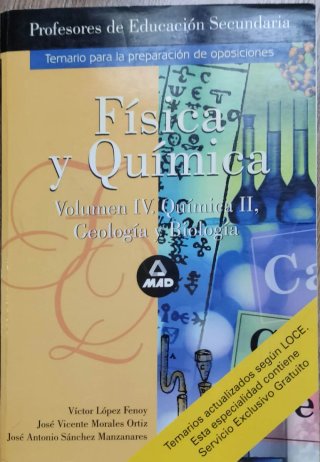 Fisica y quimica. Profesores de enseñanza secun...